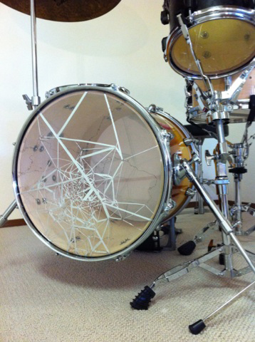 destroyed drumhead #1