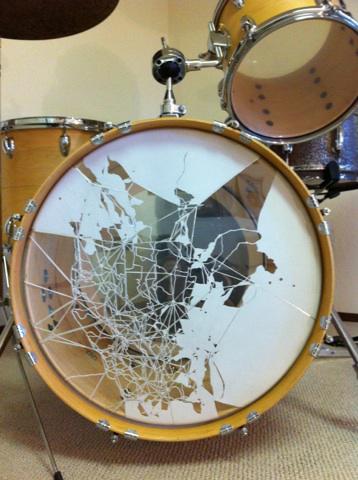 destroyed drumhead #2